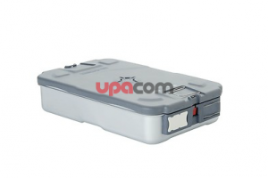 Контейнер Mini Set, с MicroStop, для стерилизации и стерильного хранения, наружные размеры: 310 х 189 х 65 мм, внутренние размеры: 283 х 177 x 40 мм
