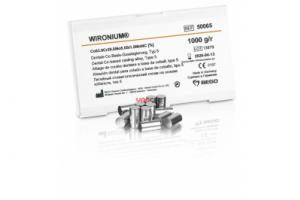 Частичный зубной протез WIRONIUM Cobalt-Chromium, 1,0кг