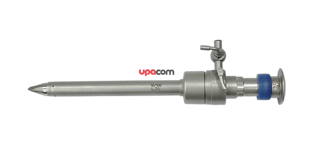 Троакар модульный с краном 10 мм, длина 100 мм