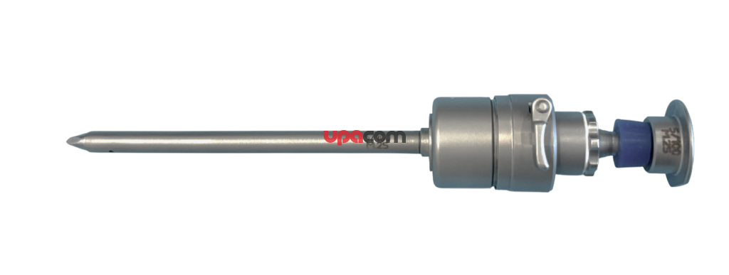 Троакар лапароскопический без крана, D 5,5 мм, L 100 мм