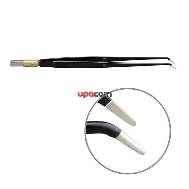 Пинцет биполярный Bowa NON-Stick-Cold изогнутый 8х1мм L=195мм
