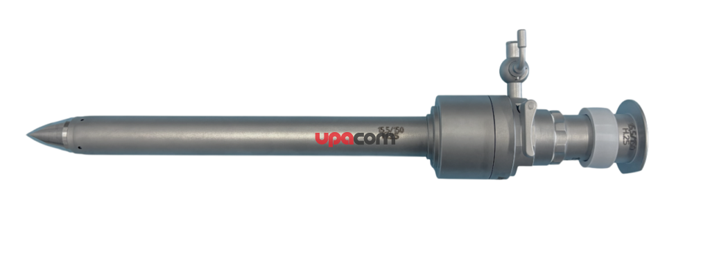 Троакар лапароскопический c краном, D 15,5 мм, L 150 мм